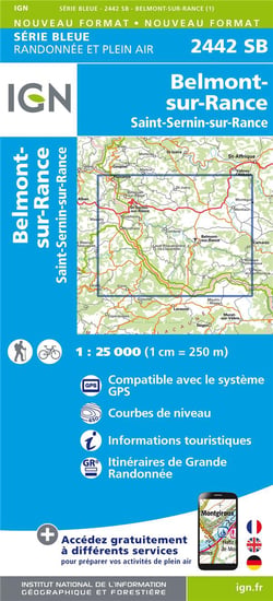 2442Sb Belmont-Sur-Rance/St-Sernin-Sur-Rance