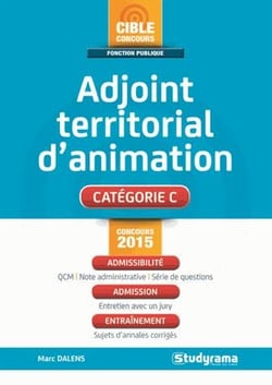 Adjoint territorial d'animation - concours 2015