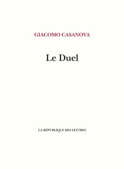 Le duel : Essai sur la vie de J. C. Vénitien