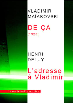 De ça (1923) - l'adresse à vladimir