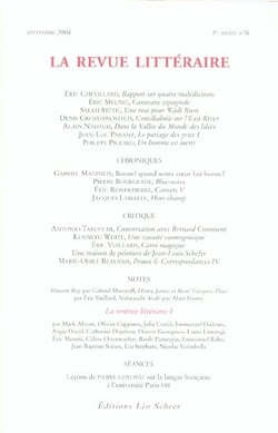 Revue litteraire n 6 (la)