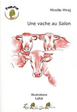 Une vache au salon