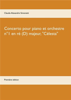 Concerto pour piano et orchestre n°1 en ré (d) majeur, "célesta"