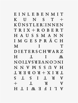 A life with art and artists / ein leben mit kunst und kunstler:innen