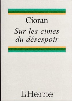 Sur les cimes du désespoir