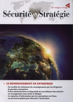 Securite et strategie n.12 - renseignement et entreprise