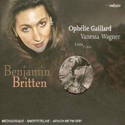 Britten: suites pour violoncelle seul. sonate op.65