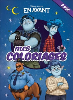 Mes coloriages - en avant