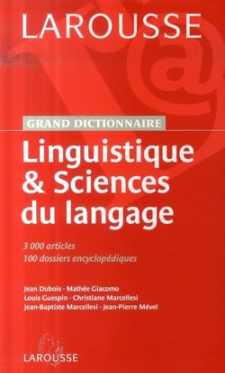 Dictionnaire de linguistique