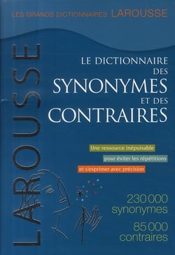 Dictionnaire des synonymes et des contraires