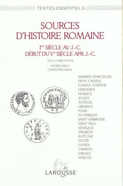 Sources d'histoire romaine