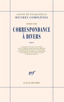 Oeuvres complètes t.l17 : correspondance à divers Tome 3