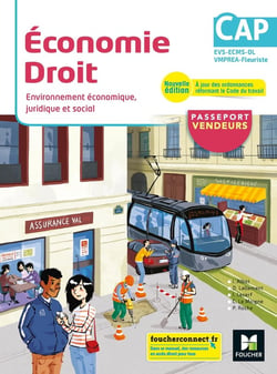 Passeport vendeur : économie-droit CAP - manuel de l'élève (édition 2018)