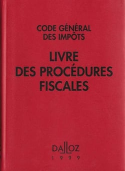 Le livre des procedures fiscales 1999