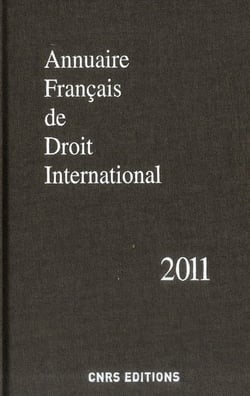 Annuaire français de droit international t.57 - 2011