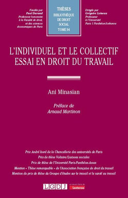 L'individuel et le collectif : Essai en droit du travail
