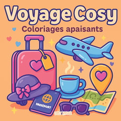 Voyage cosy : Coloriages apaisants