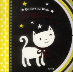 Un livre qui brille - chaton