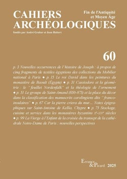 Cahiers archéologiques n°60