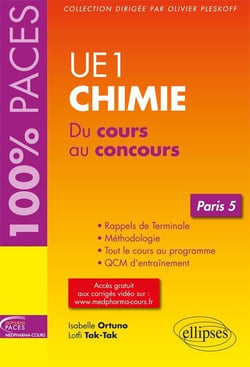 Chimie UE1 - du cours au concours - Paris 5