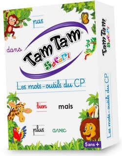 Tam Tam Safari - Les mots-outils du CP