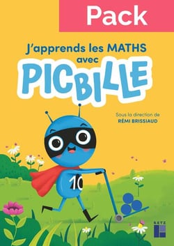 J'apprends les maths avec Picbille : CP - Fichier de l'élève en 1 volume (édition 2025)