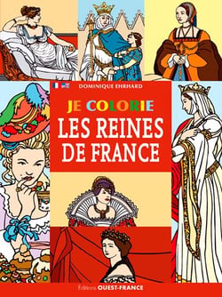 Je colorie - les reines de france
