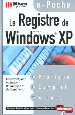 Le registre de windows xp