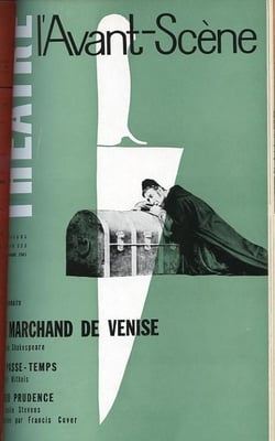 Revue L'Avant-scène théâtre : le marchand de venise