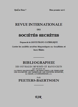 R.i.s.s. grise , bibliographie de peeters-baertsoen