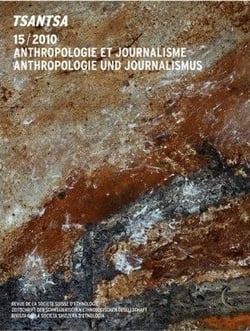 TSANTSA n.15 : anthropologie et journalisme