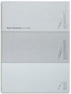 Roger Boltshauser : response