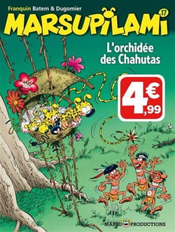Marsupilami Tome 17 : l'orchidée des Chahutas