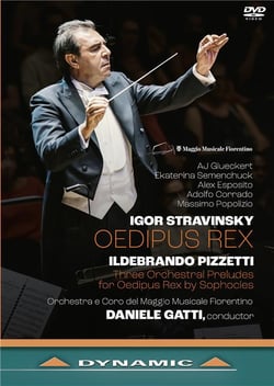 Stravinsky : Oedipus Rex - Pizzetti: Three Orchestral Preludes for Oedipus Rex