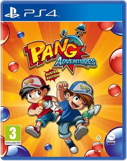 Pang Adventures (jaquette réversible + planche de stickers + manuel rétro) - Buster Edition