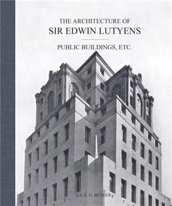 The architecture of sir Edwin Lutyens Tome 3 : public buildings, etc.