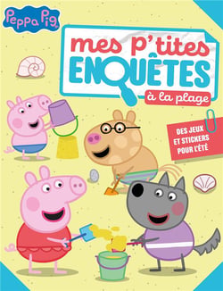 Peppa Pig : Mes p'tites enquêtes à la plage : Des jeux et stickers pour l'été
