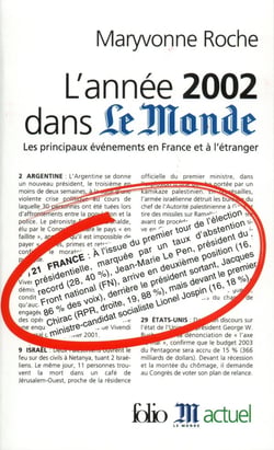 L'année 2002 dans "Le Monde" : les principaux évènements en France et à l'étranger