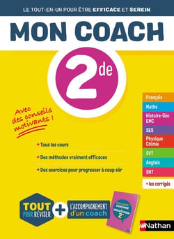 Mon coach : toutes les matières - 2de (édition 2022)