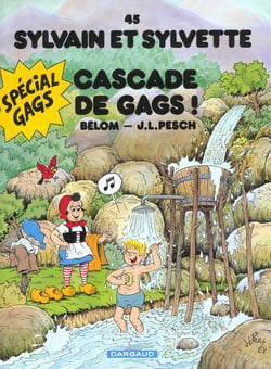 Sylvain et Sylvette Tome 45 : cascade de gags