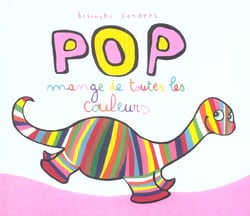 Pop mange de toutes les couleurs