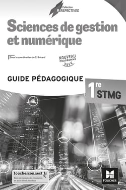 Sciences de gestion et numérique - 1re STMG - guide pédagogique (édition 2019)