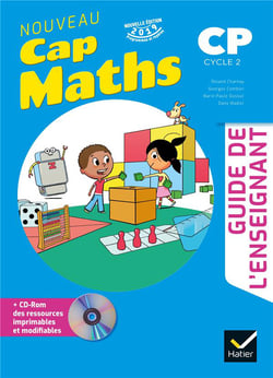 Cap Maths : CP - guide pédagogique (édition 2019)
