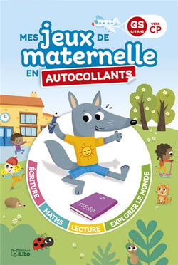 Jeux de maternelle en autocollant gs vers cp 5/6 ans
