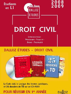Droit civil - l1 (édition 2008/2009)