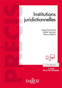 Institutions juridictionnelles (13e édition)