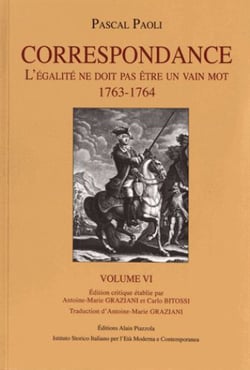 Correspondance Tome 6 - l'égalité ne doit pas être un vain mot, 1763-1764