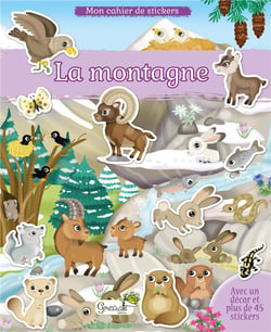 Mon cahier de stickers - la montagne