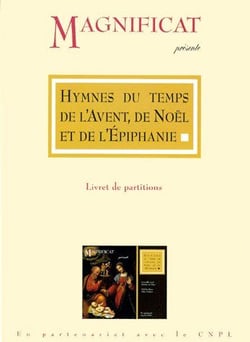 Hymnes du temps de l'avent, de Noël et de l'épiphanie - livret de partitions