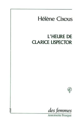 L'heure de Clarice Lispector